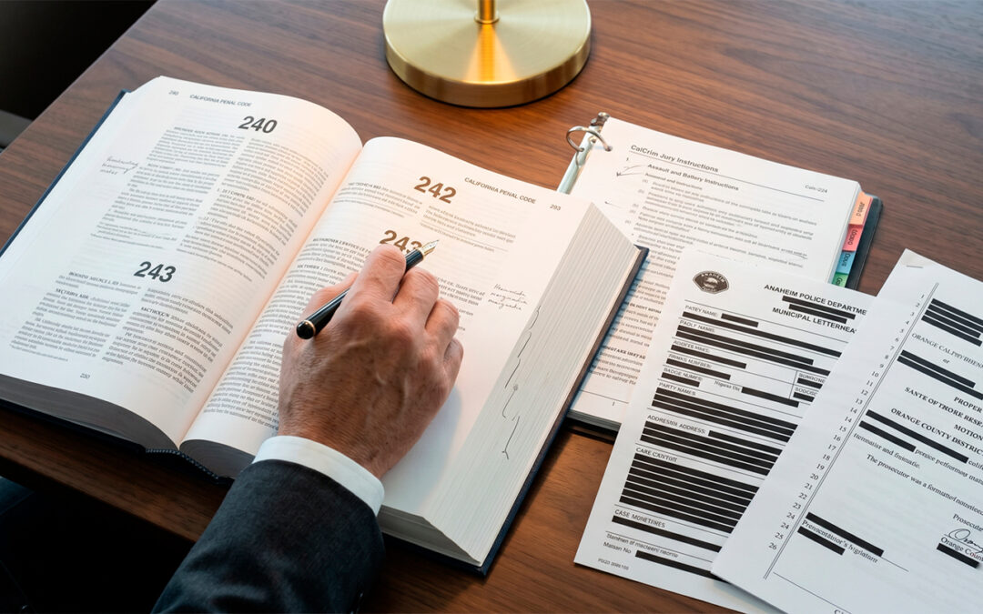 Assault and Battery Charges in Anaheim: How the Legal Process Works